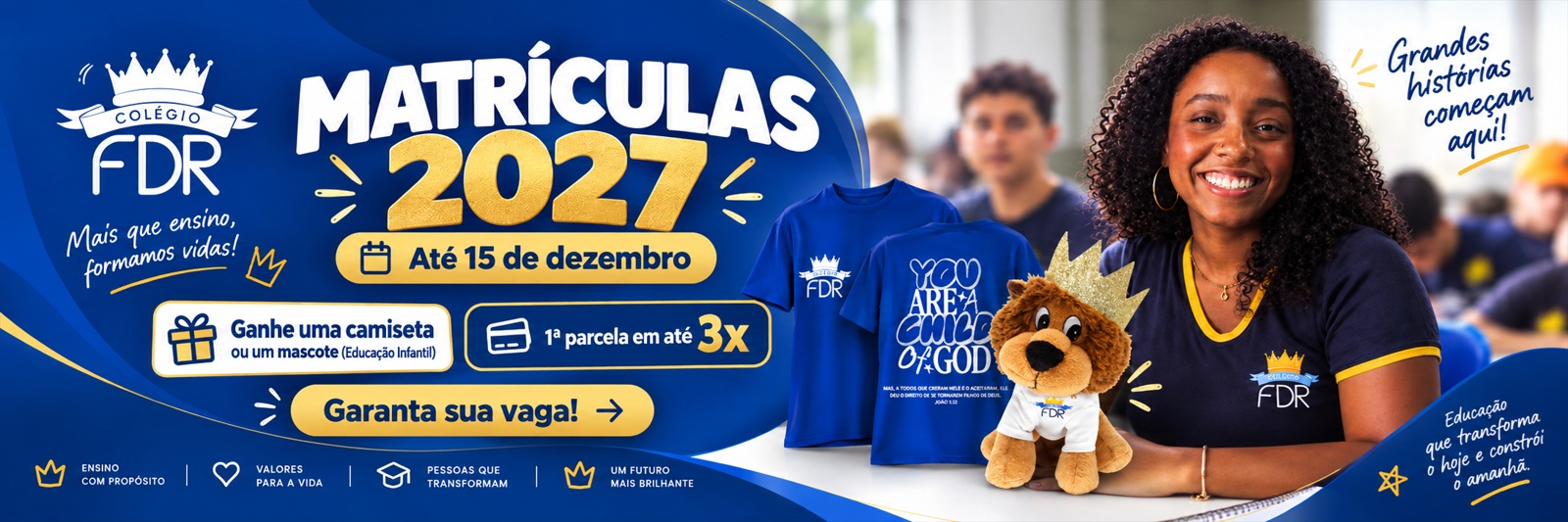 Imagem do banner de matricula 2025